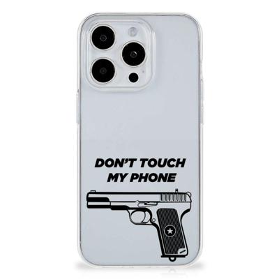 iPhone 15 Pro Max Silicone-hoesje Pistol DTMP