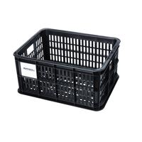 Basil fietskrat s - klein - 17.5 liter - zwart - thumbnail
