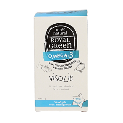 Royal Green Omega 3 visolie 30 Softgels