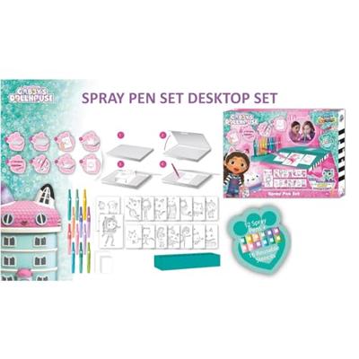 Canenco Gabby&apos;s poppenhuis blaaspennen set deluxe