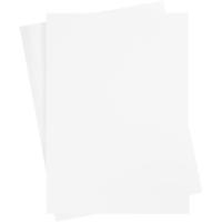 Gekleurd Karton, vel 460x640 mm, 210-220 gr, wit, 25 vel/ 1 doos - thumbnail