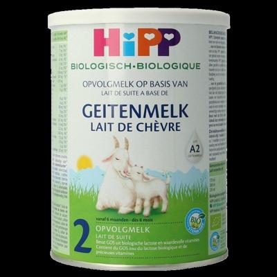 2 Biologische opvolgmelk op basis van geitenmelk 400 Gram