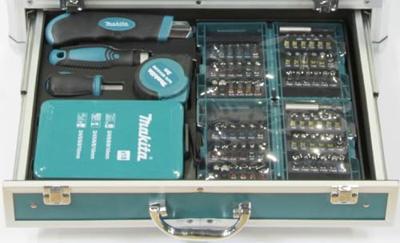 Makita DHP482RFX9 Accu klop-/schroefboormachine 18V 3.0Ah in aluminium koffer + accessoireset