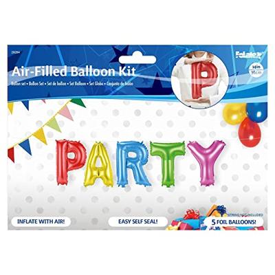 Set folie ballonnen &apos;Party&apos;