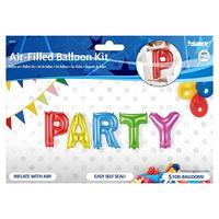 Set folie ballonnen &apos;Party&apos; - thumbnail