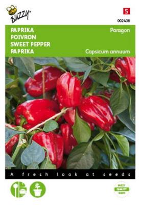 Zaden Paprika Snack Patio - rood - Paragon Buzzy - Buzzy Zaden Paprika Snack Patio - rood - Paragon Buzzy - Buzzy