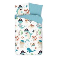 Good Morning Kinderdekbedovertrek "zeedieren" - Multi - (140x200/220 cm) - Katoen - thumbnail