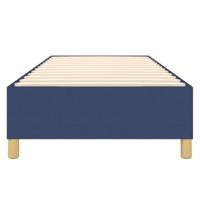 Bedframe zonder matras 90x200 cm stof blauw - thumbnail