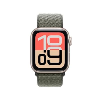 Apple Watch Band - Geweven sportbandje - 40 mm - Bosgroen - Eén maat voor de meeste polsen