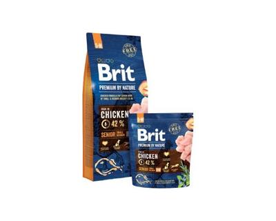 Brit Premium by Nature Senior S+M Senior kip 8 kg