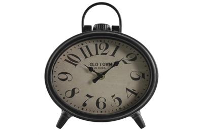 Decostar Countryfield Tafelklok ro Leeton zwart