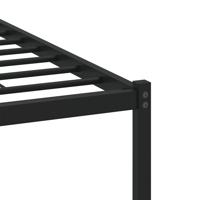 Bedframe met hoofdbord zonder matras bruin eiken 183x213 cm - thumbnail