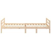 Bedframe zonder matras massief grenenhout 90x190 cm - thumbnail