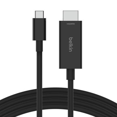 Kabel USB-C naar HDMI Belkin AVC012bt2MBK Zwart 2 m