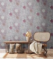 Livingwalls House of Turnowsky - Grijs - Floral - 389002 - thumbnail