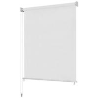 VidaXL Rolgordijn voor buiten 145(b)x140(h) cm wit - thumbnail