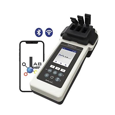 Poollab Pro 2.0 Digitale Watertester - IP68 Waterdichte Startset voor Zwembad, Vijver & Spa