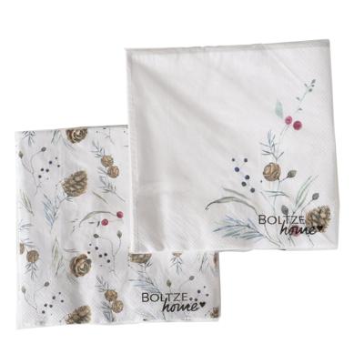 Boltze Home Servetten dennenappels 20 dlg.