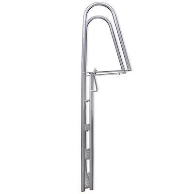 VidaXL Dok/zwembadladder met 4 treden aluminium 167 cm VidaXL Dok/zwembadladder met 4 treden aluminium 167 cm
