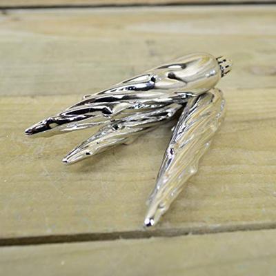 Kerstballenset kunststof mix zilver 32st