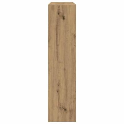 Boekenkast/kamerscherm 105x24x102 cm artisanaal eikenkleur Boekenkast/kamerscherm 105x24x102 cm artisanaal eikenkleur