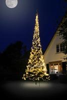 Fairybell Lichtboom vlaggenmast l600cm 900led warm wit - thumbnail