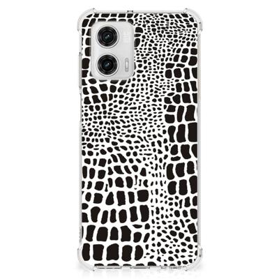 Motorola Moto G73 Case Anti-shock Slangenprint Motorola Moto G73 Case Anti-shock Slangenprint
