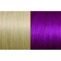 Lisap Seiseta Invisible Clip-on 50-55cm Extensions 20 Ultra Very Light Blond/Red Violet 1Stuks - thumbnail