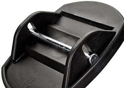 ProPlus Stabilisatievoeten met borgpen zwart 4 stuks