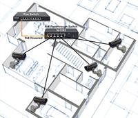 Intellinet 561082 Netwerk switch 5 poorten 1 GBit/s PoE-functie - thumbnail