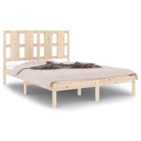 Bedframe zonder matras massief grenenhout 120x200 cm - thumbnail