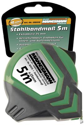 Rolbandmaat 5m x 25mm Mannesmann