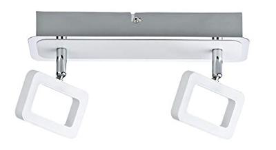 Paulmann Frame 66639 LED-plafondspot 9 W Wit (mat), Chroom Paulmann Frame 66639 LED-plafondspot 9 W Wit (mat), Chroom