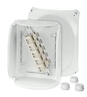 Hensel DK 2525 G Aftakkast (l x b x h) 112 x 255 x 205 mm Grijs-wit (RAL 7035) IP65, IP55 1 stuk(s) - thumbnail