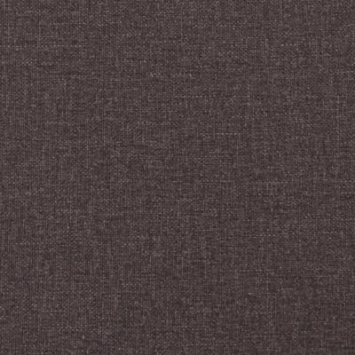 Bedframe zonder matras 90x190 cm stof donkerbruin Bedframe zonder matras 90x190 cm stof donkerbruin