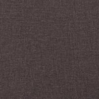 Bedframe zonder matras 90x190 cm stof donkerbruin - thumbnail