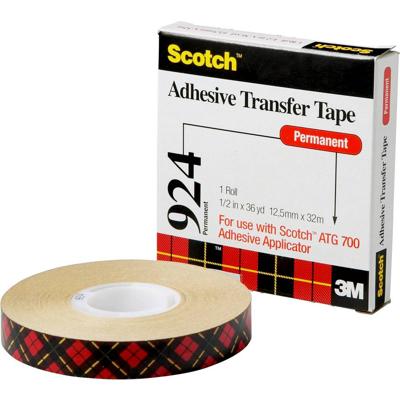 Scotch 924655 Zelfklevende folie Transparant (l x b) 55 m x 6 mm 1 stuk(s) Scotch 924655 Zelfklevende folie Transparant (l x b) 55 m x 6 mm 1 stuk(s)