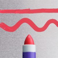 Sakura merkstift Solid Marker rood, brede punt - thumbnail