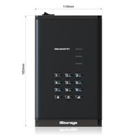 iStorage diskAshur DT3 256-bit 22TB - FIPS Level 3 Certified - Beveiligde gecodeerde Desktop Harde Schijf - Wachtwoord Beveiligd - thumbnail