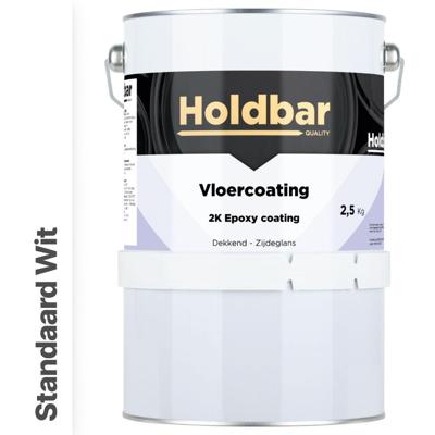 Holdbar Vloercoating Standaard Wit 2,5 kg Holdbar Vloercoating Standaard Wit 2,5 kg
