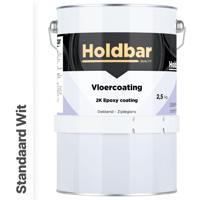 Holdbar Vloercoating Standaard Wit 2,5 kg - thumbnail