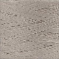 Creativ Company Papier raffia garen, b: 7-8 mm, lichtgrijs, 100 m/ 1 rol - thumbnail