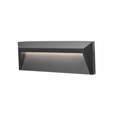 Lyora WandlampLuton rechthoek 23cm grijs - 8403622
