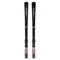 Salomon E S/Max N°8 + M10 GW L80 Ski Dames Black/Rose Gold Met. 155 - thumbnail
