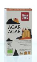 Lima Agar agar maxi pack 2 gram bio 20 Zakjes - thumbnail