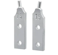 Knipex 44 19 J5 Precisie-borgveertang reservepunt Geschikt voor borgringen Binnenringen 122-300 mm Puntvorm Recht - thumbnail