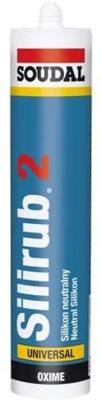 Soudal silirub 2 | siliconenkit | cement grijs | 300 ml - 120489