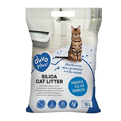 Duvo+ Premium silica kattenbakvulling 5 liter = 2kilo