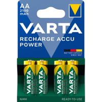 Varta RECH.AC.Power AA2100mAh BLI4 Oplaadbare AA batterij (penlite) NiMH 2100 mAh 1.2 V 4 stuk(s) - thumbnail