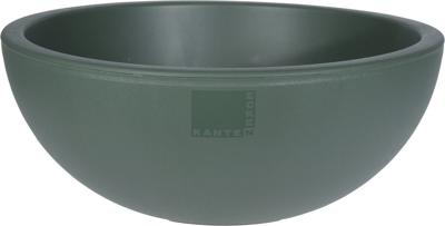 Bloempot Rond Dia40xH16cm Groen Bloempot Rond Dia40xH16cm Groen